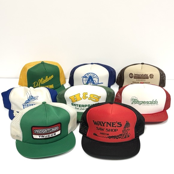 Vintage Other - Vintage Snapback Trucker Hat lot